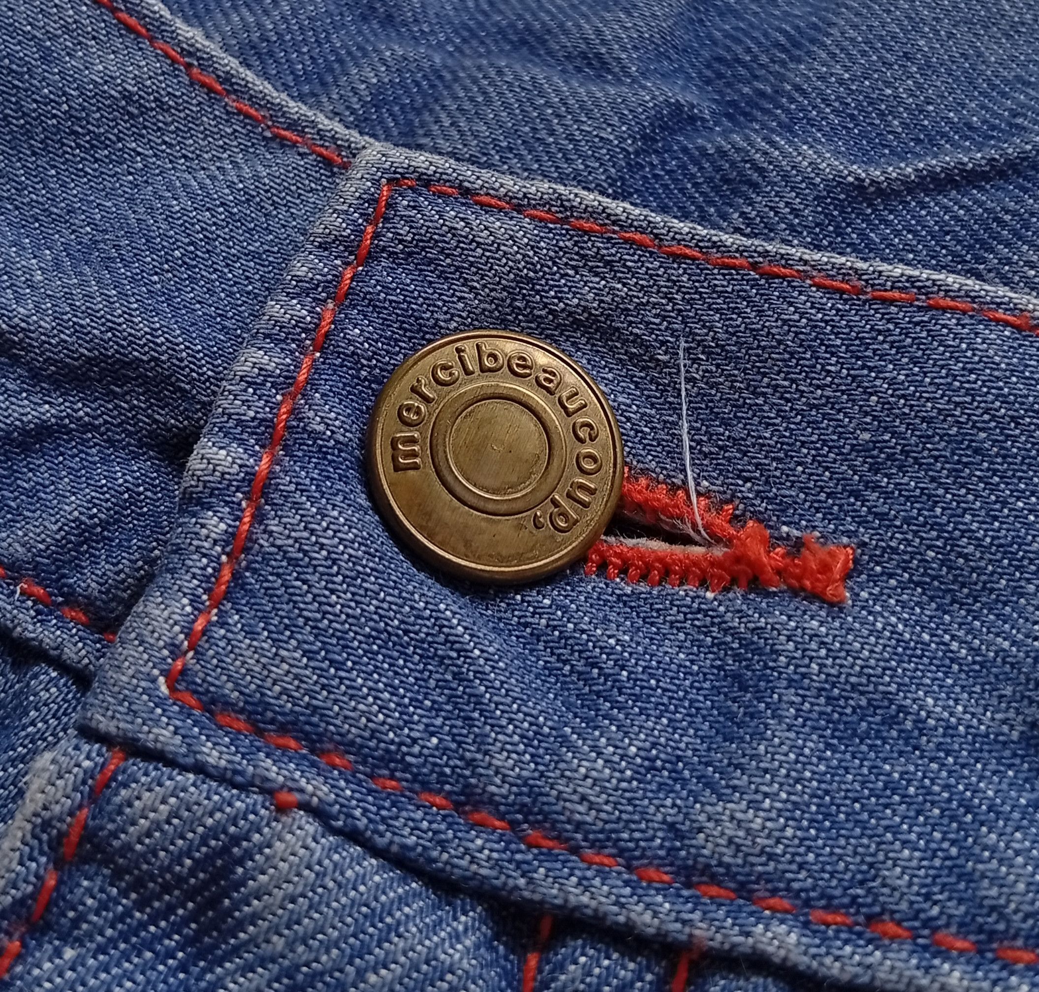 Issey Miyake Mercibeaucoup denim jogger dropcrotch pants Size 28" / US 6 / IT 42 - 4 Thumbnail