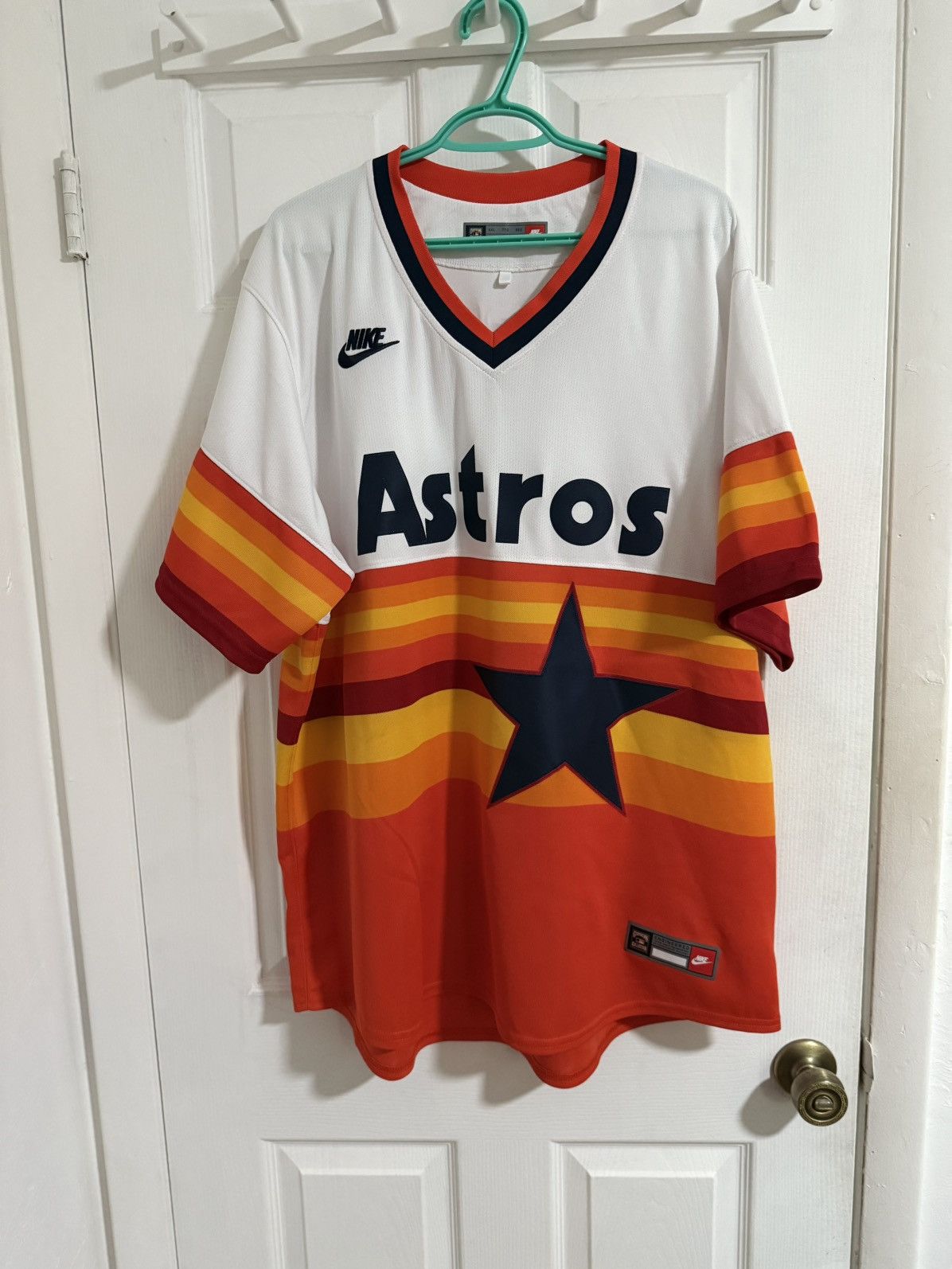 Nike Nike houston astros bregman retro jersey Size US XXL / EU 58 / 5 - 2 Thumbnail