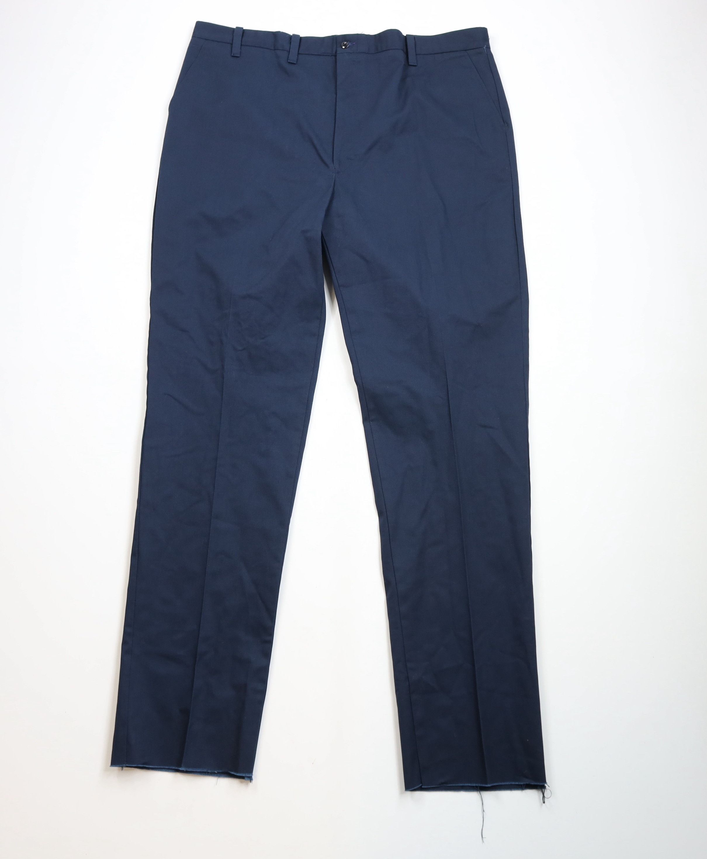 Vintage Vintage 80s 90s Streetwear Workwear Mechanic Pants Navy USA Size US 44 / EU 60 - 1 Thumbnail