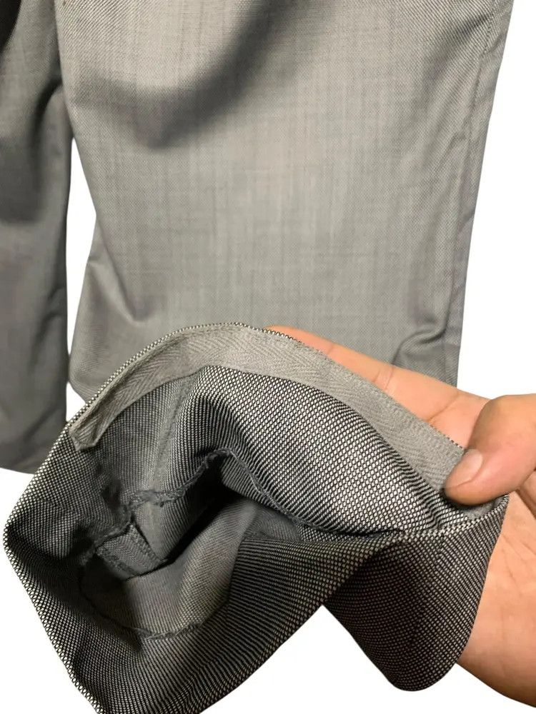 Francesco Smalto ( €3500+ Suit ) Francesco Smalto jacquat wool trouser Size US 32 / EU 48 - 12 Thumbnail