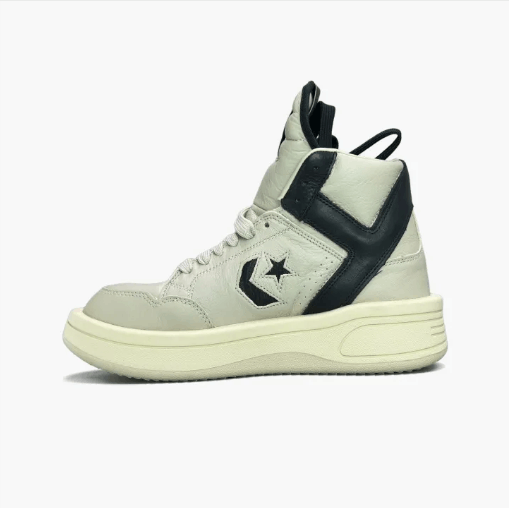 Rick Owens Rick Owens mid-top sneakers black and white Size US 8 / EU 41 - 1 Thumbnail