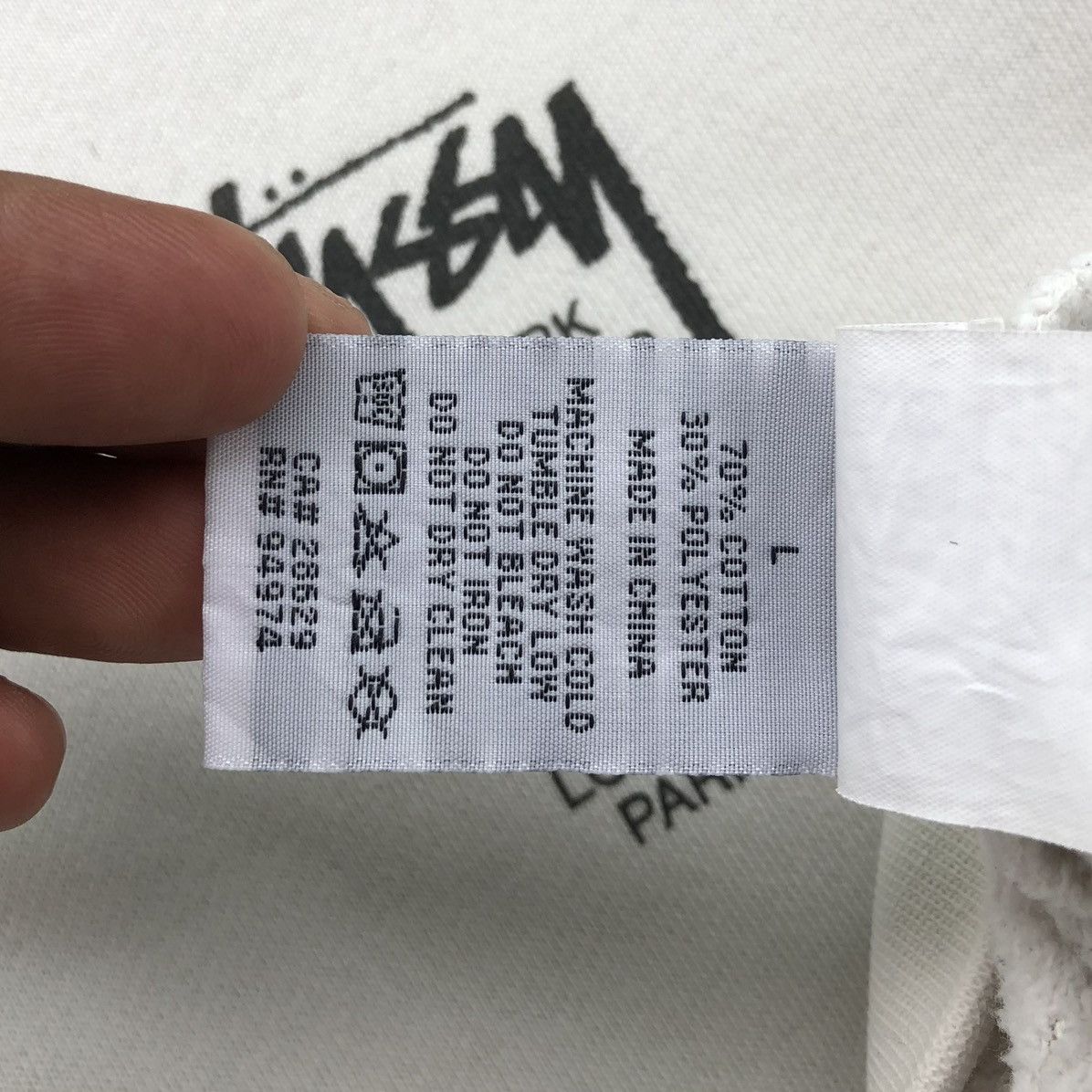 Stussy Vintage Hoodie Stussy World Tour Big Logo Hooded Sweatshirt Size US L / EU 52-54 / 3 - 17 Thumbnail