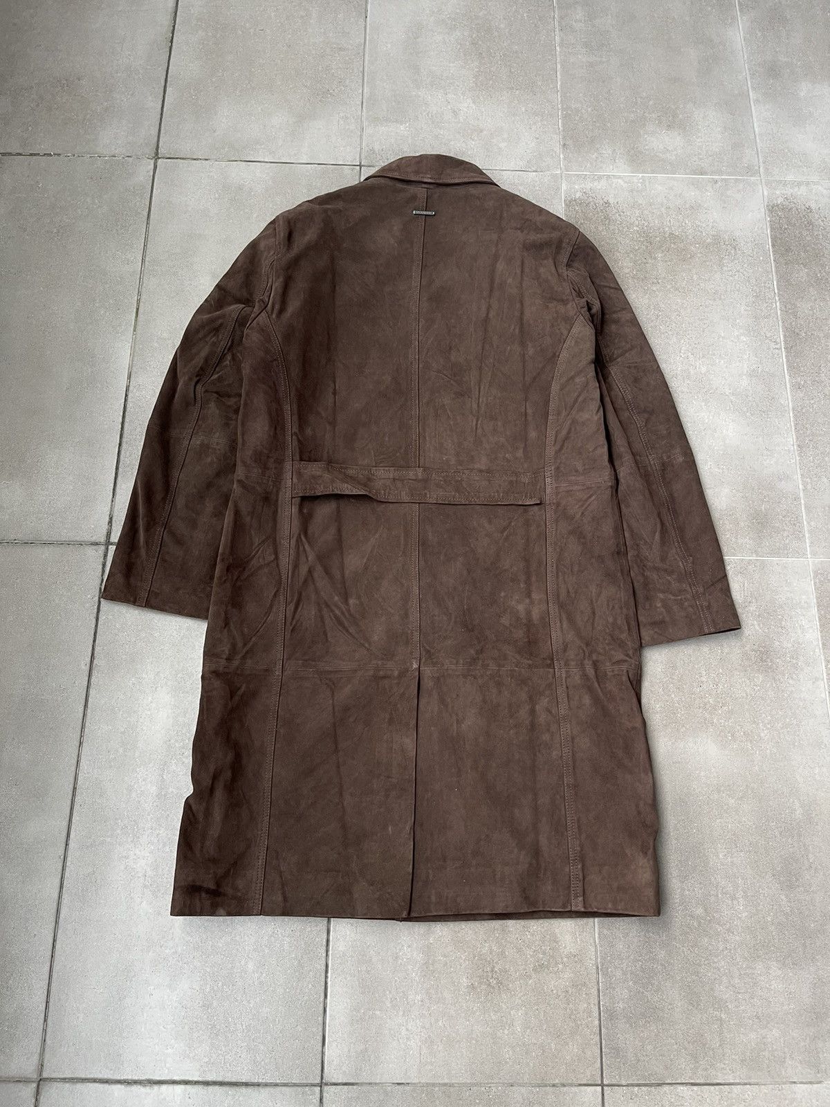 Deadwood !DS! SS23 Deadwood Painter Suede Leather Coat Size US M / EU 48-50 / 2 - 11 Thumbnail