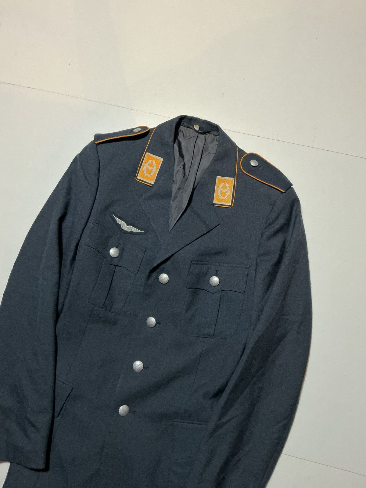 Vintage Vintage German Air Force Officer Uniform Wool Jacket Coat Size US XS / EU 42 / 0 - 5 Thumbnail