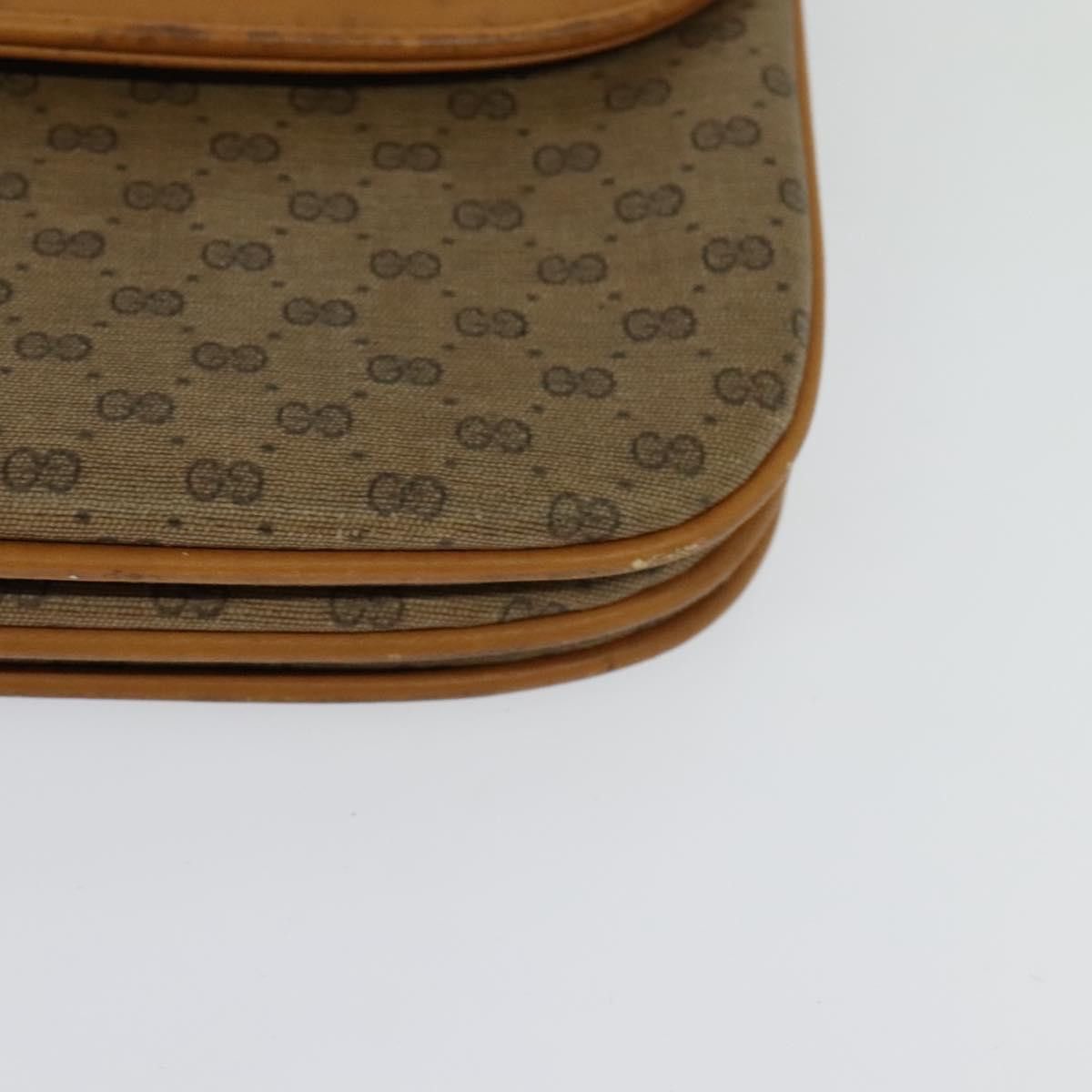 Gucci GUCCI Micro GG Supreme Shoulder Bag Pvc Beige Gold 004 106 Size ONE SIZE - 9 Thumbnail