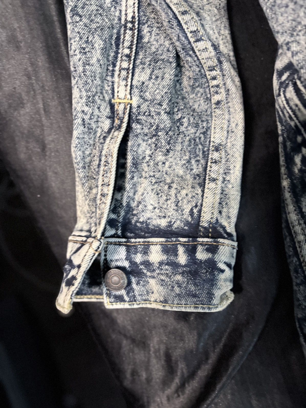 Levi's Vintage Clothing Levi Washed Denim Jacket Size US M / EU 48-50 / 2 - 6 Thumbnail