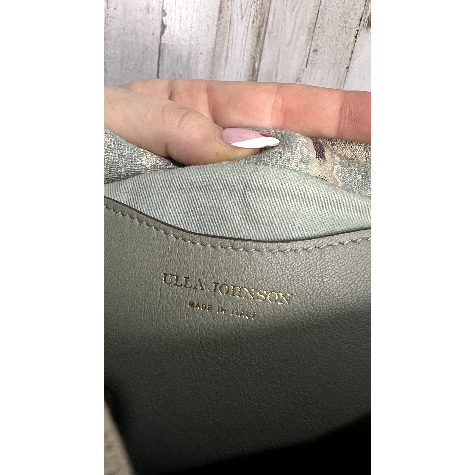 Ulla Johnson Ulla Johnson Women's Canvas & Leather Shoulder Bag Pattern Size ONE SIZE - 3 Thumbnail
