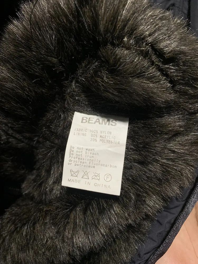 Beams Plus Vintage Beams patches quilted fur jacket Size US L / EU 52-54 / 3 - 15 Thumbnail
