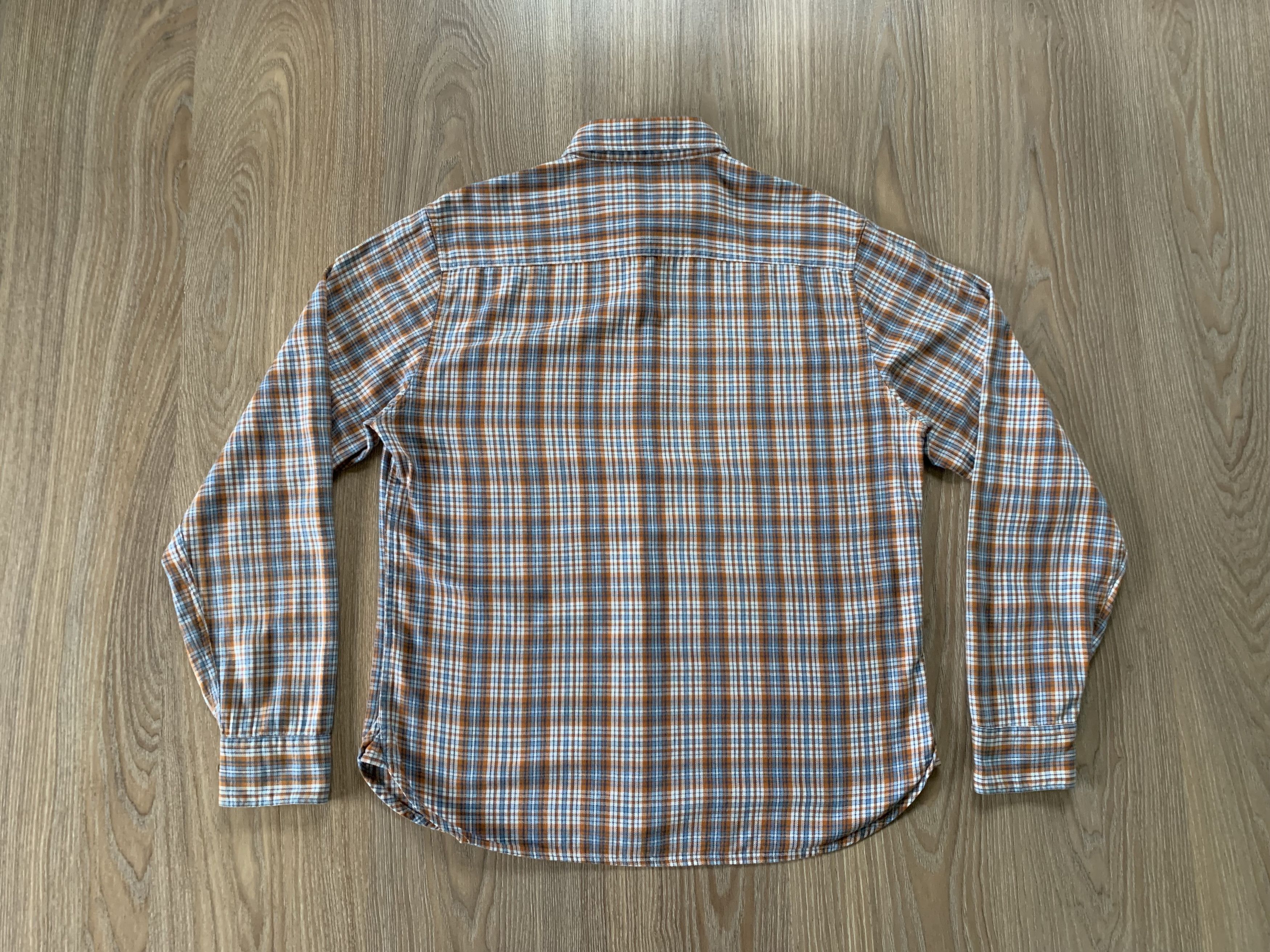 Vintage × Wrangler Wrangler Plaid Cotton Short Sleeve Shirt Size US S / EU 44-46 / 1 - 3 Thumbnail
