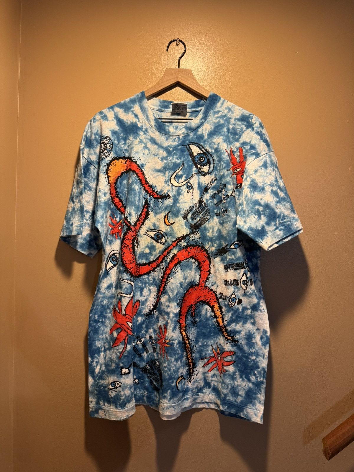 Liquid Blue Vintage 1992 The Cure The Wish Tour AOP Brockum Liquid Blue Size US XL / EU 56 / 4 - 1 Thumbnail