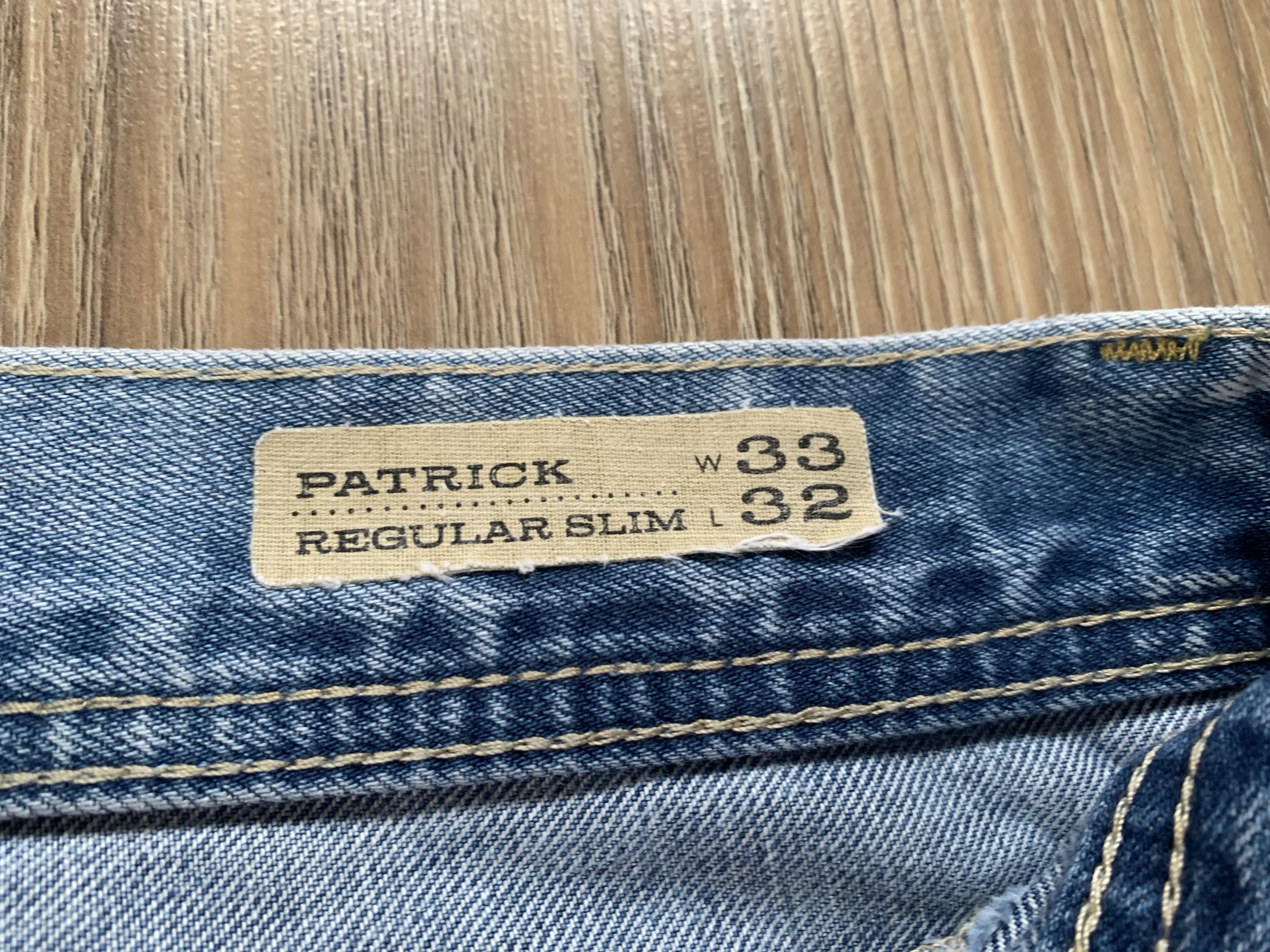 Energie Energie Patrick Distressed Light Blue Jeans Size US 33 - 11 Thumbnail