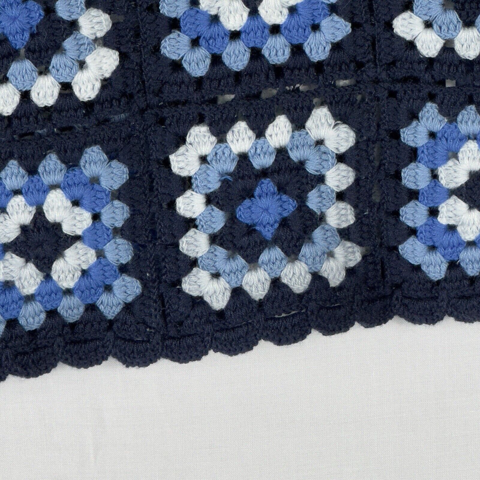 Other Women's Crochet Granny Square Knit Cropped Top Boho Size M Size M / US 6-8 / IT 42-44 - 10 Thumbnail