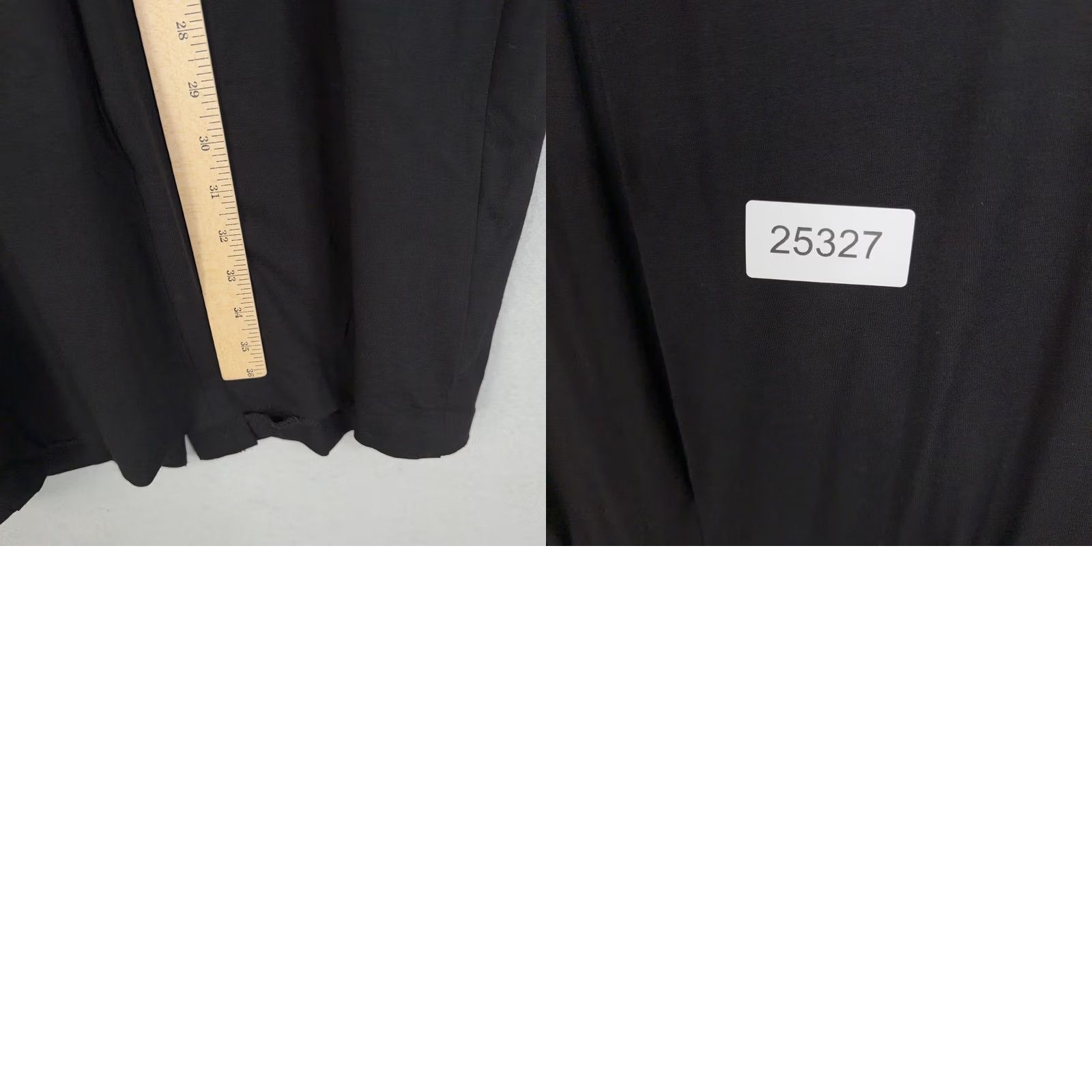 Vintage Cache Dress Womens 10 Black Shirt Collared Snap Front Pockets Stretch Workwear Size L / US 10 / IT 46 - 9 Thumbnail