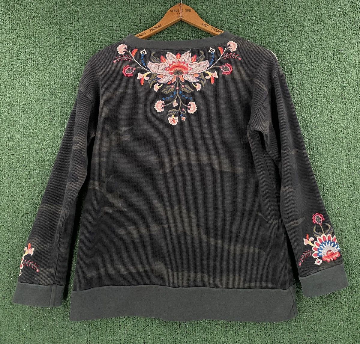 Johnny Was Johnny Was Nindi Floral Embroidered Camo 3/4 Sleeve Thermal Size S / US 4 / IT 40 - 8 Thumbnail