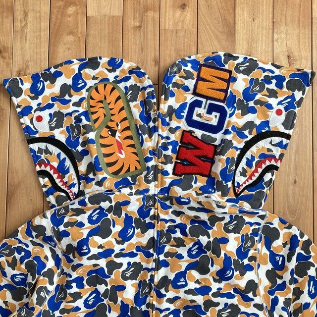 Bape 2024 🔥Maebashi Store Camo🔥 BAPE shark full zip hoodie APE Size US XXL / EU 58 / 5 - 2 Thumbnail