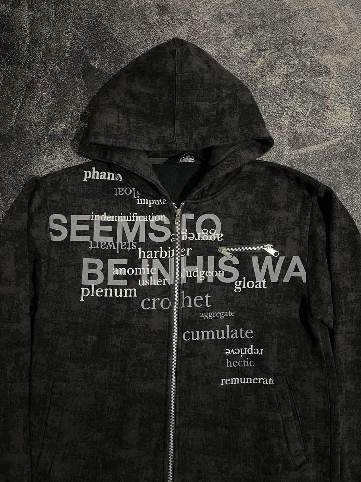 Hysteric Glamour ⏰NEED GONE⏰Beaumere Poem Punk Hoodie Size US M / EU 48-50 / 2 - 3 Thumbnail