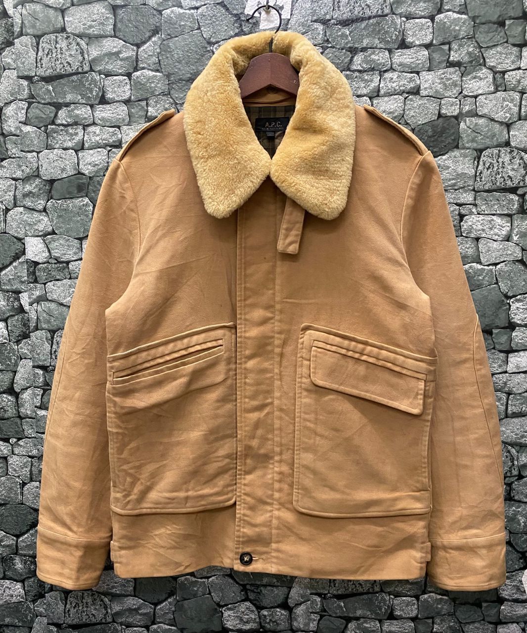 A.P.C. 💥Best Offer💥Vintage APC Rare Suede Jacket Size US M / EU 48-50 / 2 - 1 Thumbnail