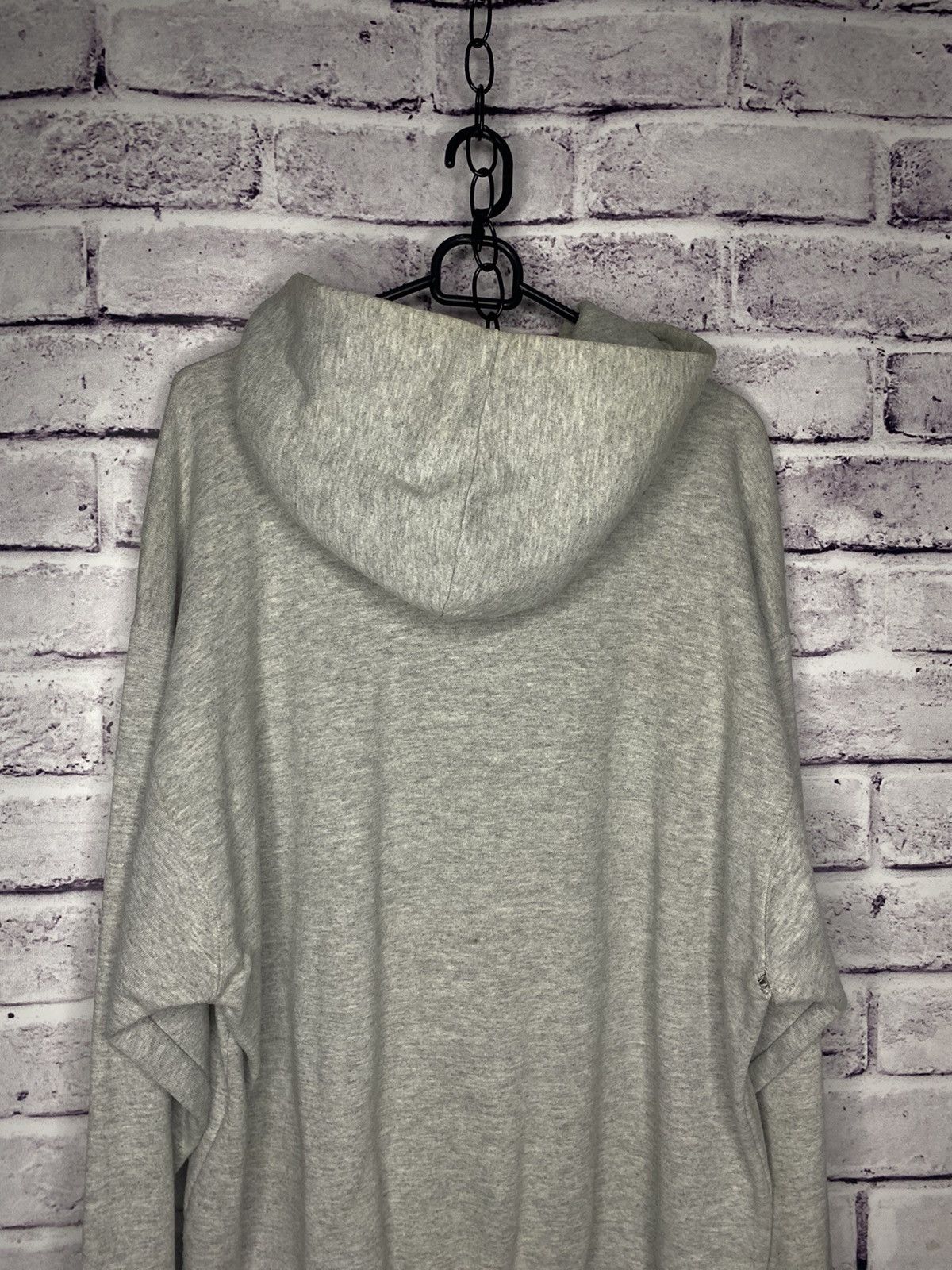 Nike Men's rare blanc hoodie Nike gray streetwear vintage Size US L / EU 52-54 / 3 - 12 Thumbnail