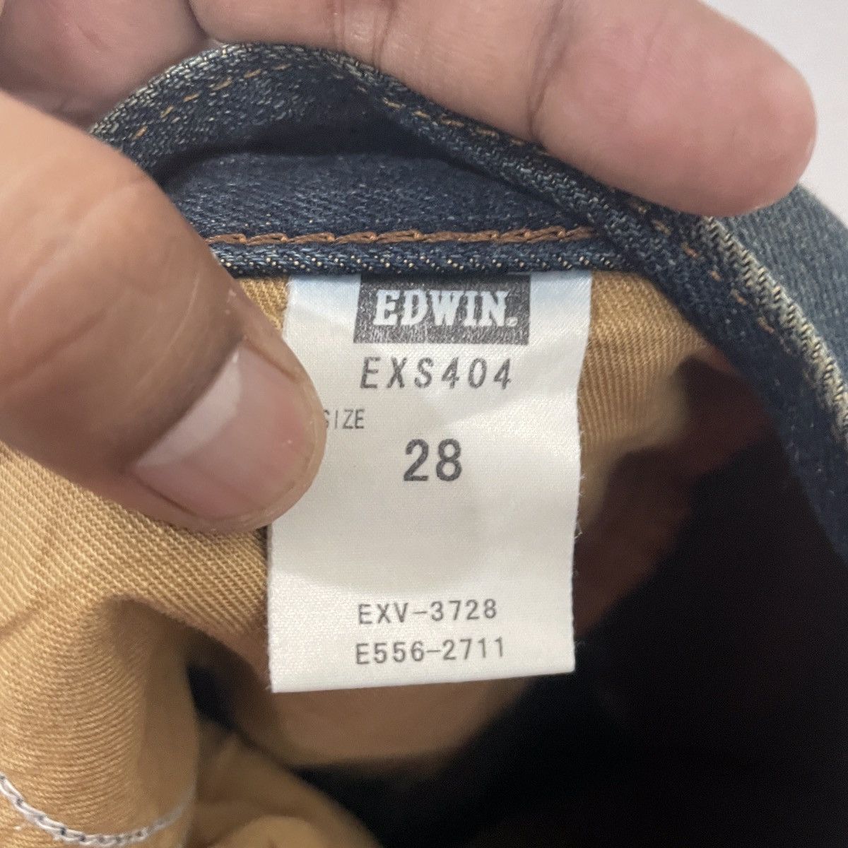 Edwin Vintage Edwin Cowboy Motive Distressed Denim Jeans Size US 30 / EU 46 - 5 Thumbnail