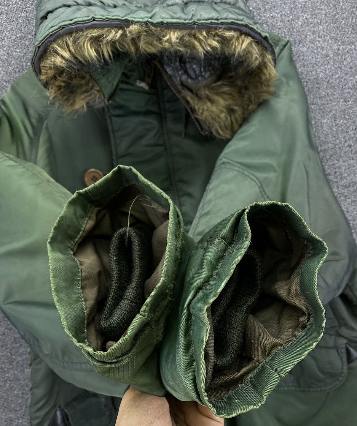 Japanese Brand Vintage Dog House Fur Hoodie Military Jacket Size US M / EU 48-50 / 2 - 22 Thumbnail