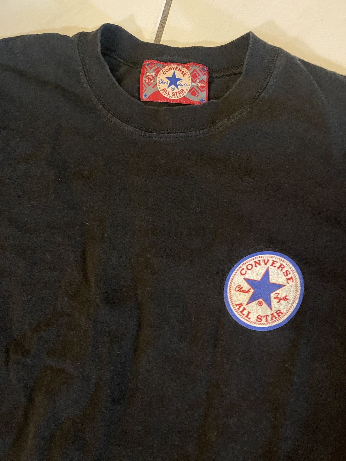 Vintage Vintage 90’s Converse Chuck Taylor High Tee Medium Large USA Size US M / EU 48-50 / 2 - 4 Thumbnail