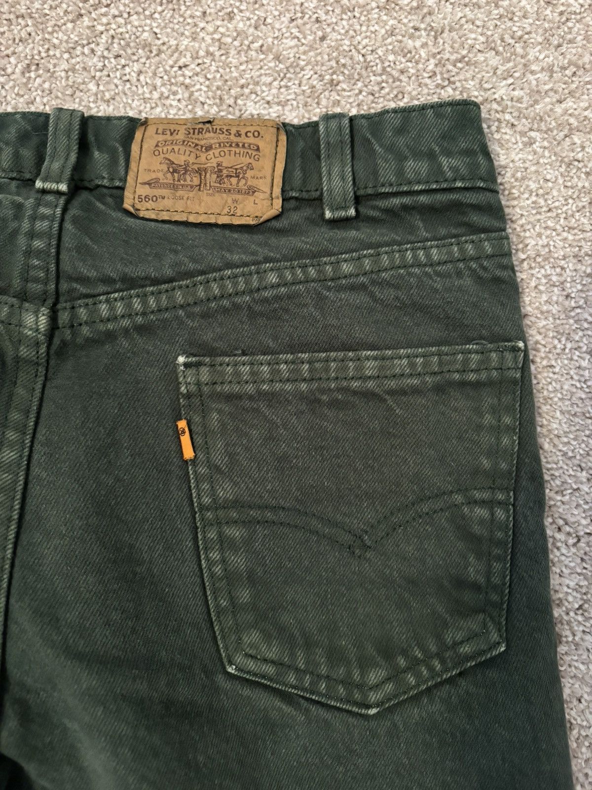 Levi's Vintage Levi’s Orange Tab Jeans Size US 32 / EU 48 - 3 Thumbnail