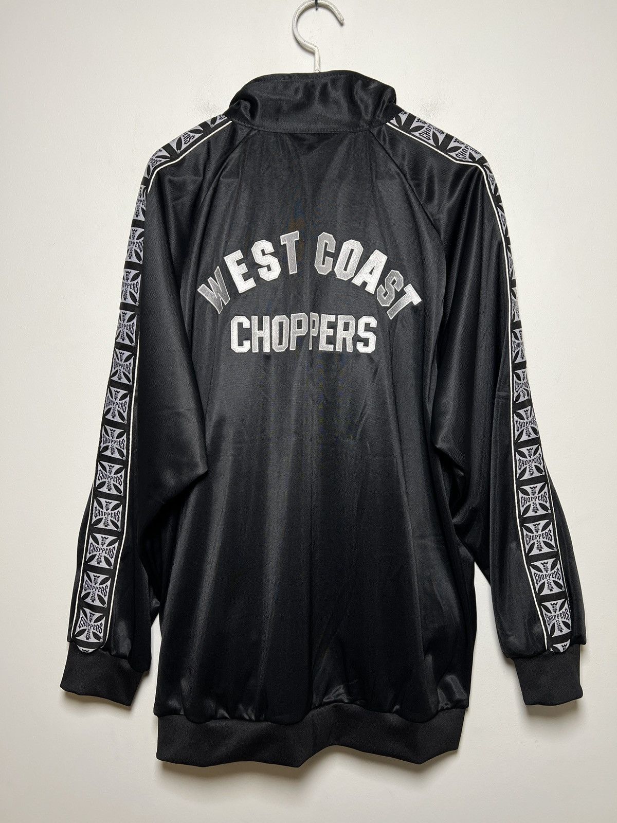 West Coast Choppers West Coast Choppers track jacket in sleek black Size US XXL / EU 58 / 5 - 2 Thumbnail