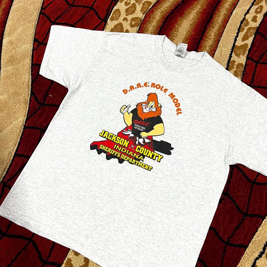 D.A.R.E Vintage 90s D.A.R.E Rare T Shirt Size US XL / EU 56 / 4 - 2 Thumbnail