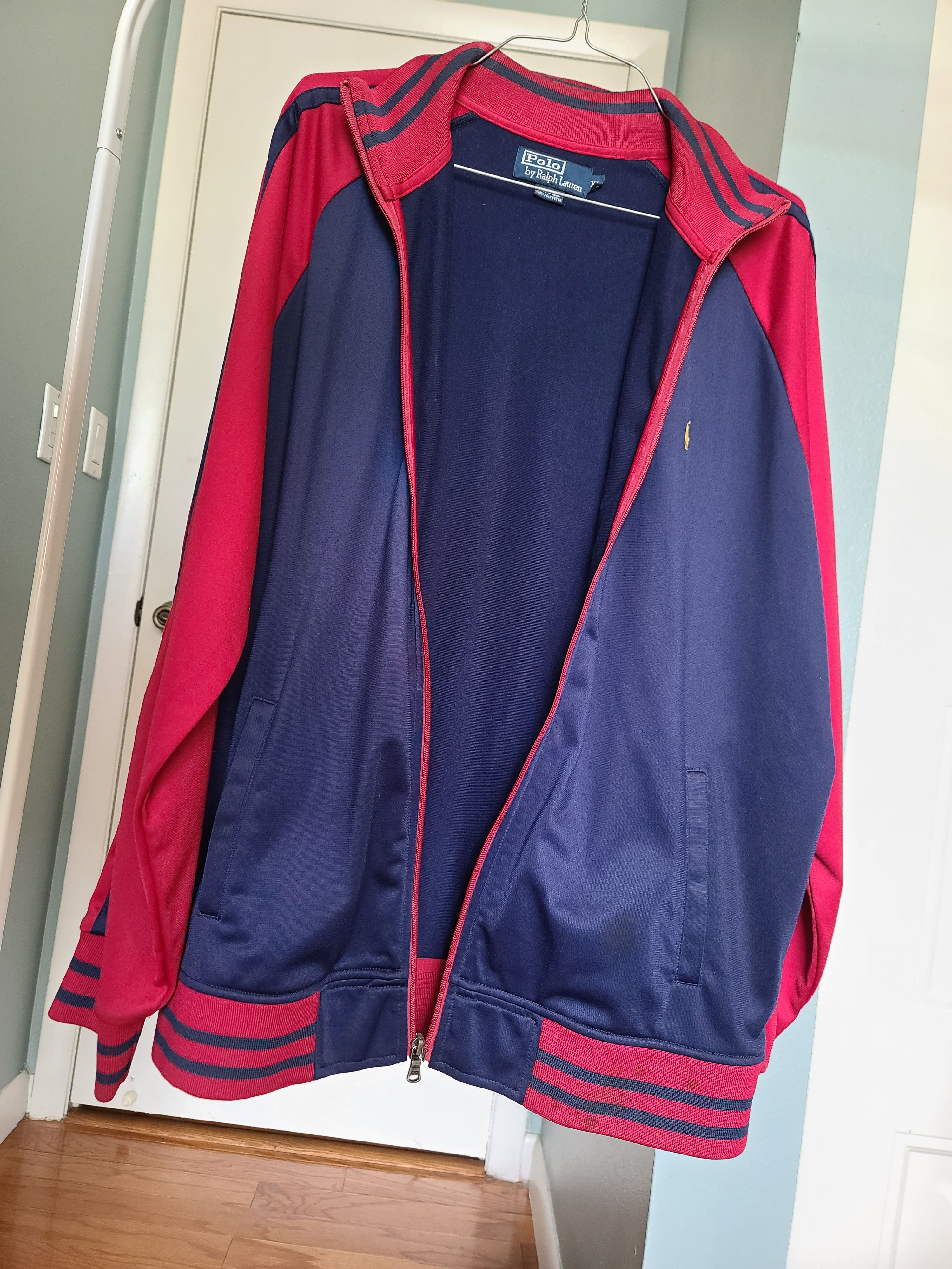 Polo Ralph Lauren × U.S. Polo Assn. × Vintage Polo Ralph Lauren Zipup sweater XL Vintage Size US XL / EU 56 / 4 - 4 Thumbnail