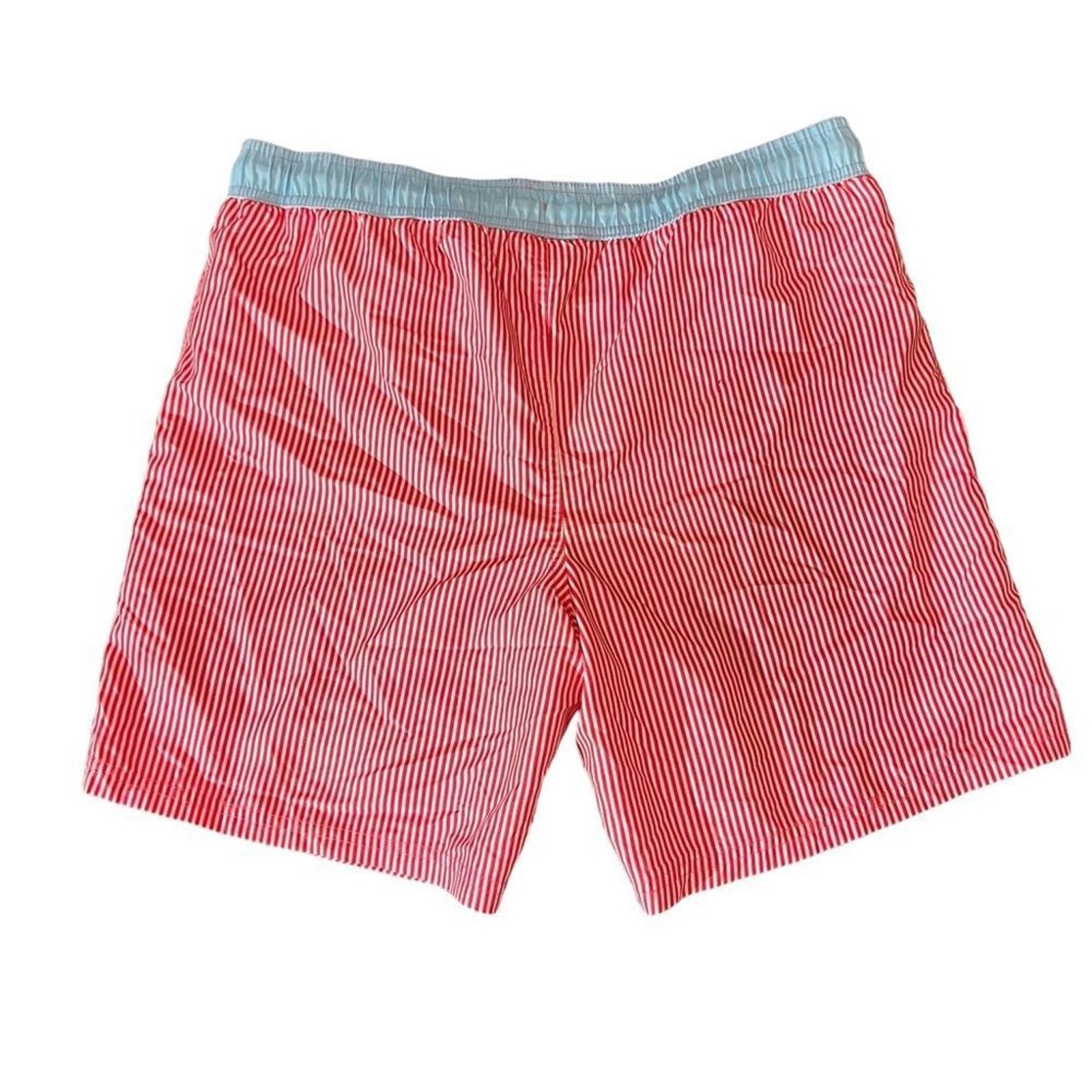 PGA Tour PGA TOUR Mens Board Shorts Swim Trunks Size Large Red White Size US 34 / EU 50 - 4 Thumbnail