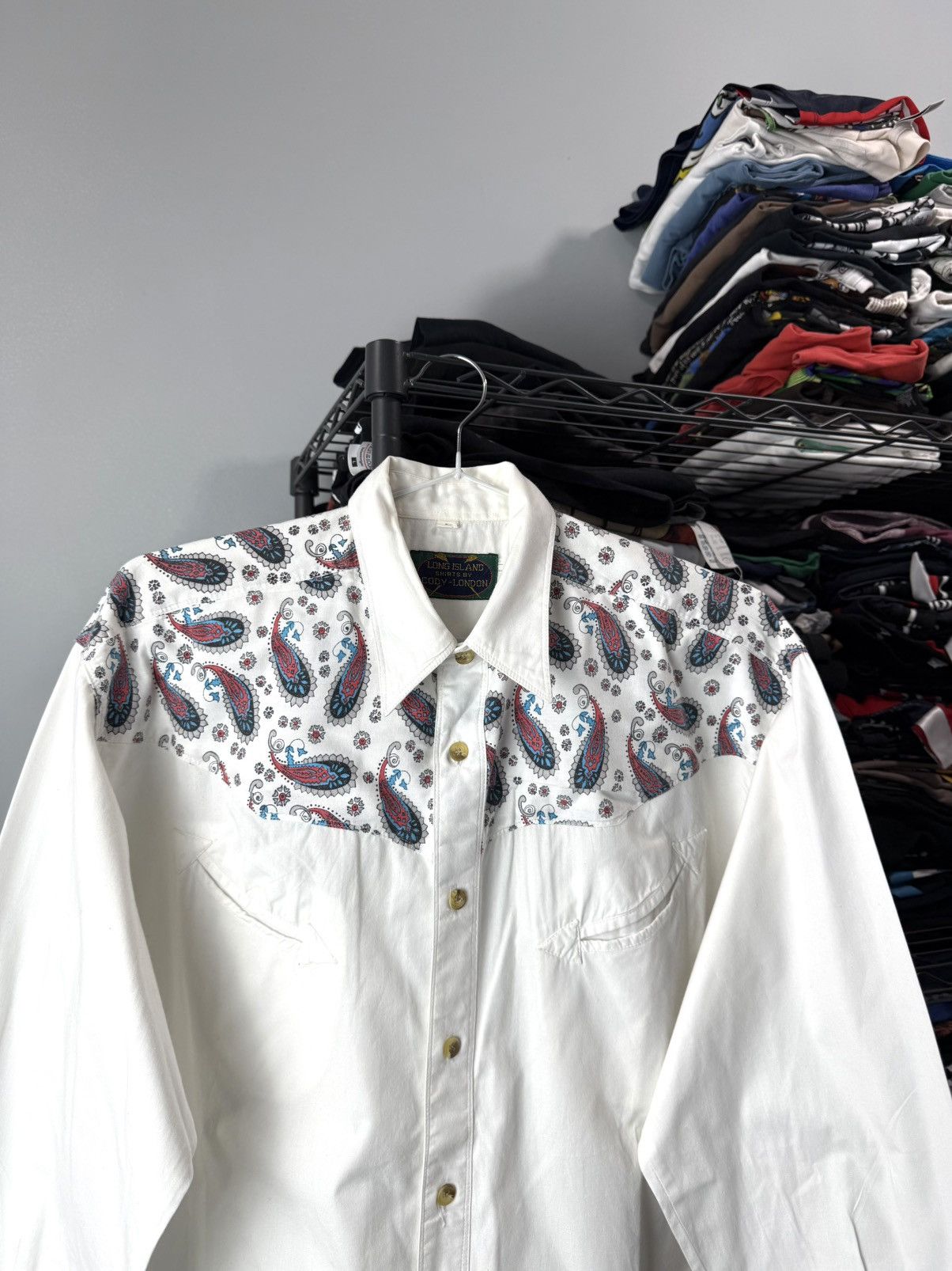 Cowboy Equipment Vintage Cody London Ranchwear Western Cowboys Shirt Size US M / EU 48-50 / 2 - 2 Thumbnail