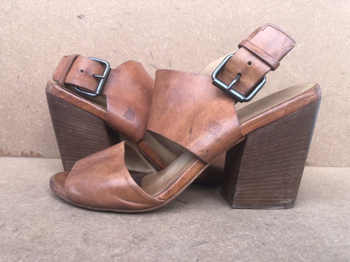 Marsell Marsell Brown Cslfskin Leather Women’s Heels Size 38.5 Size US 8.5 / IT 38.5 - 8 Thumbnail