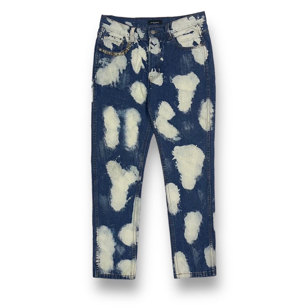 Givenchy GIVENCHY ACID WASH LOOSE BAGGY (31×39) Size US 32 / EU 48 - 2 Thumbnail
