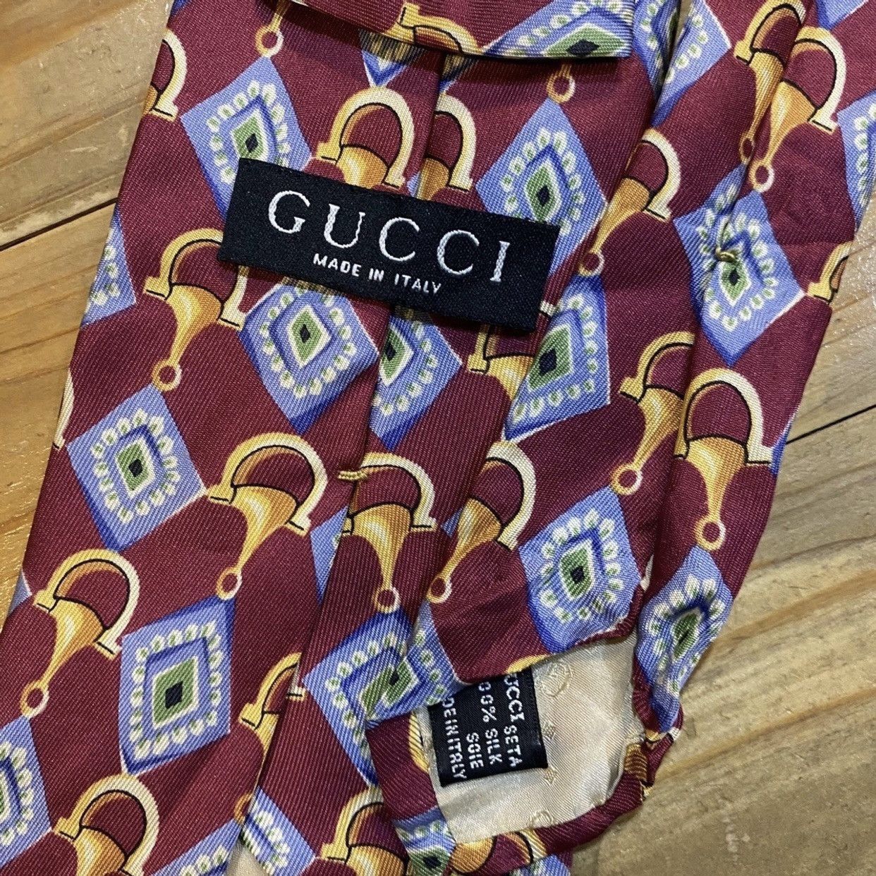Gucci Gucci Silk Tie Size ONE SIZE - 4 Thumbnail