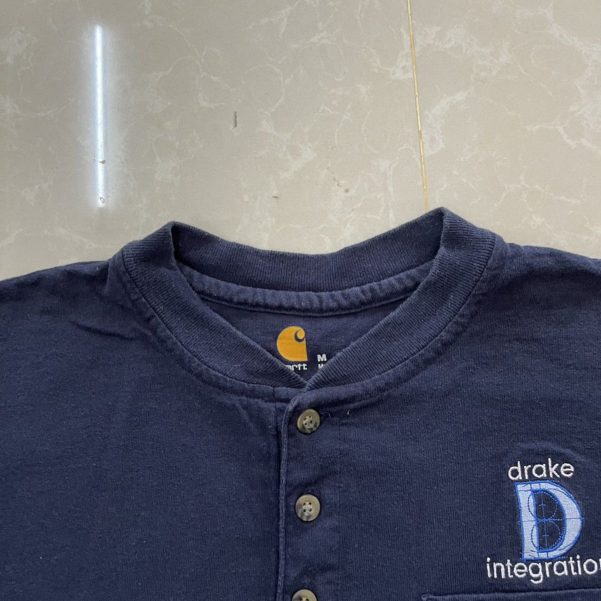 Carhartt Carhartt Single Pocket Henley Neck Size US M / EU 48-50 / 2 - 5 Thumbnail