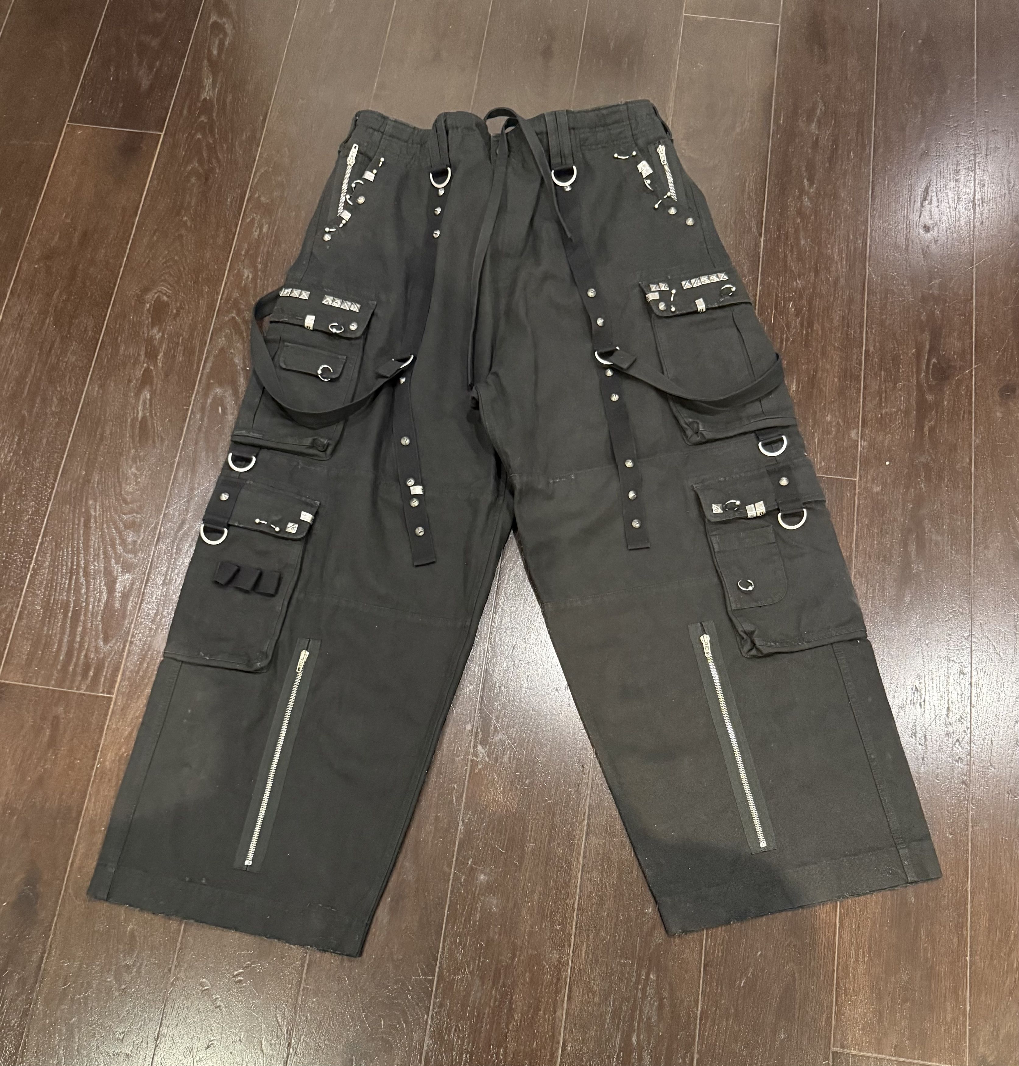 Balenciaga Balenciaga Studded Cargo Pants Winter 24 Raver Size US 32 / EU 48 - 1 Thumbnail