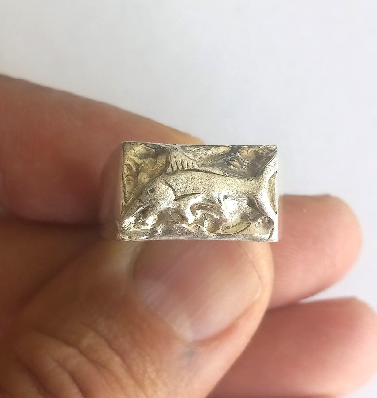 Other Men's sterling silver .925 stamped swordfish design Size ONE SIZE - 3 Thumbnail