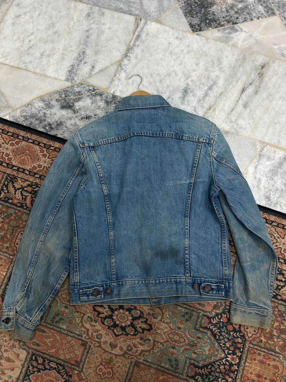 Levi's Vintage Levis Trucker Jacket 1970’s size 40 Size US M / EU 48-50 / 2 - 2 Thumbnail