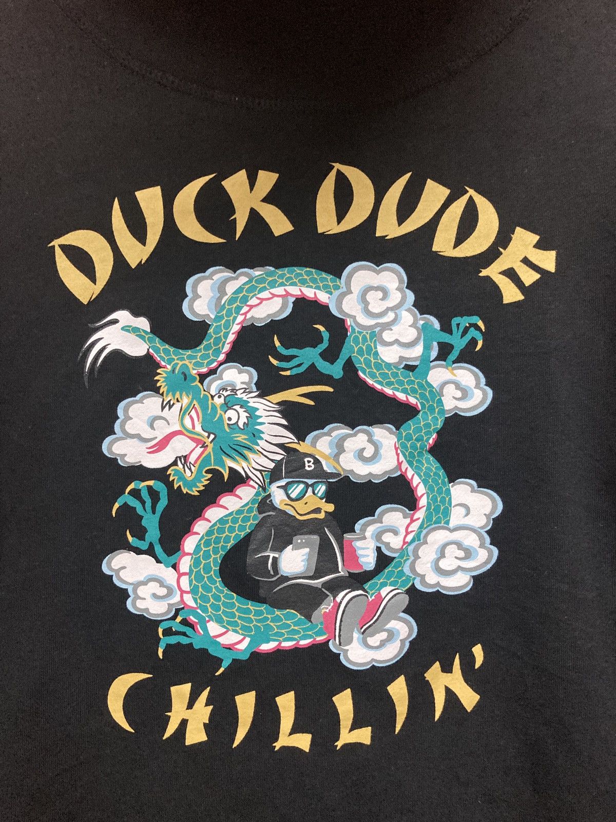 Japanese Brand Duck dude year of Dragon hoodie Size US M / EU 48-50 / 2 - 13 Thumbnail