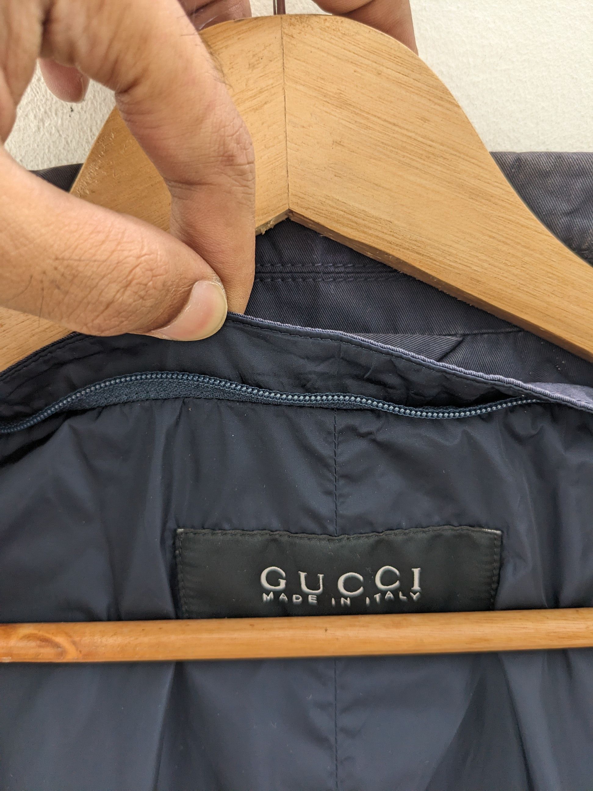 Gucci Gucci Trench Coat Black Multipocket Size L / US 10 / IT 46 - 19 Thumbnail