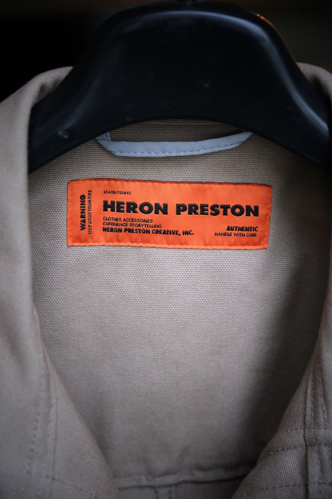 Heron Preston Heron Preston Canvas Fireman Jacket Size US M / EU 48-50 / 2 - 8 Thumbnail