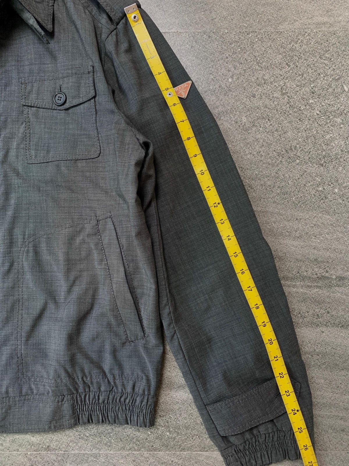 Prada FREE TAX! 2008 Military Wool Light Jacket Size US L / EU 52-54 / 3 - 16 Thumbnail