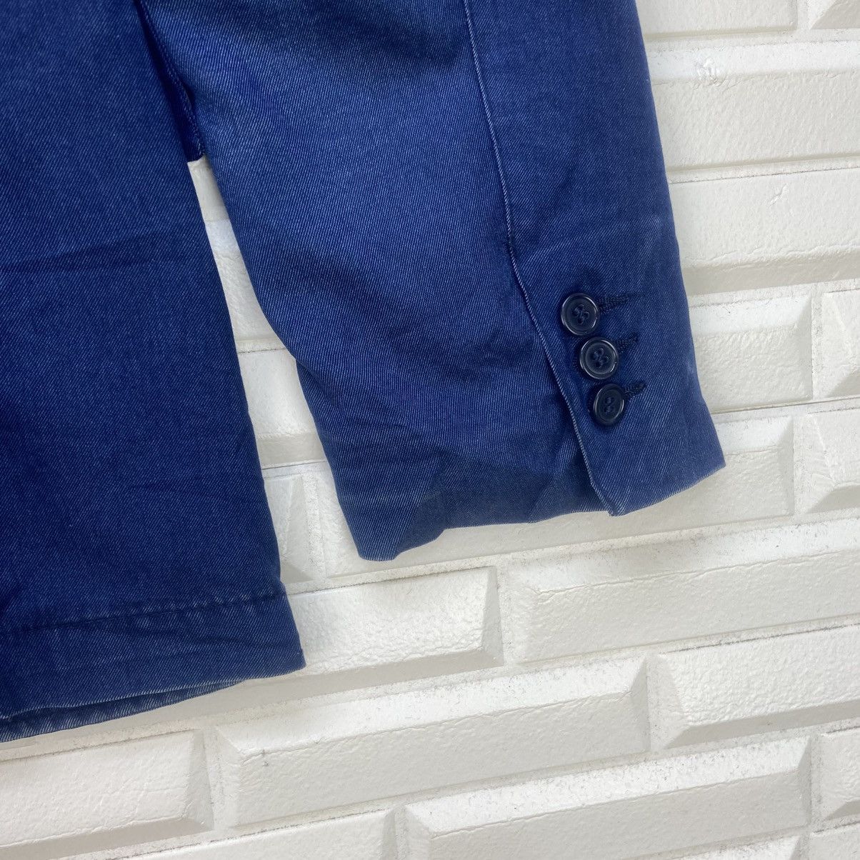Blue Blue Japan Blue Blue Japan X Fraizzoli Milano Indigo Jacket Blazer Size US S / EU 44-46 / 1 - 10 Thumbnail