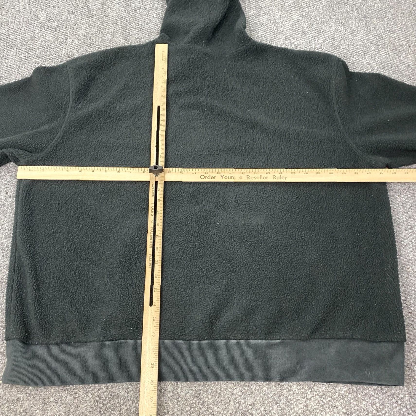 Champion VINTAGE Champion Hoodie 2XL Green Pullover Sherpa Fleece 1/4 Zip Pocket C Logo Mens Size US XXL / EU 58 / 5 - 4 Thumbnail