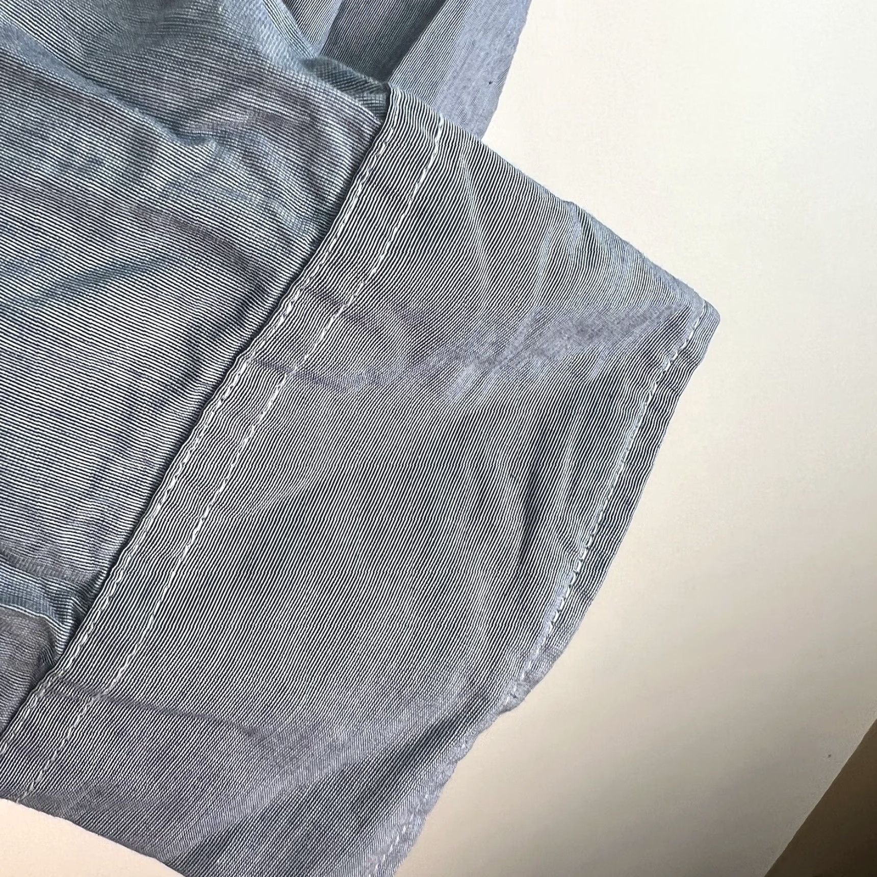 Bonobos VINTAGE Bonobos Men's Button-Up Shirt Blue Stripe Long Sleeve 4XL Casual Business Workwear Size US XXL / EU 58 / 5 - 5 Thumbnail