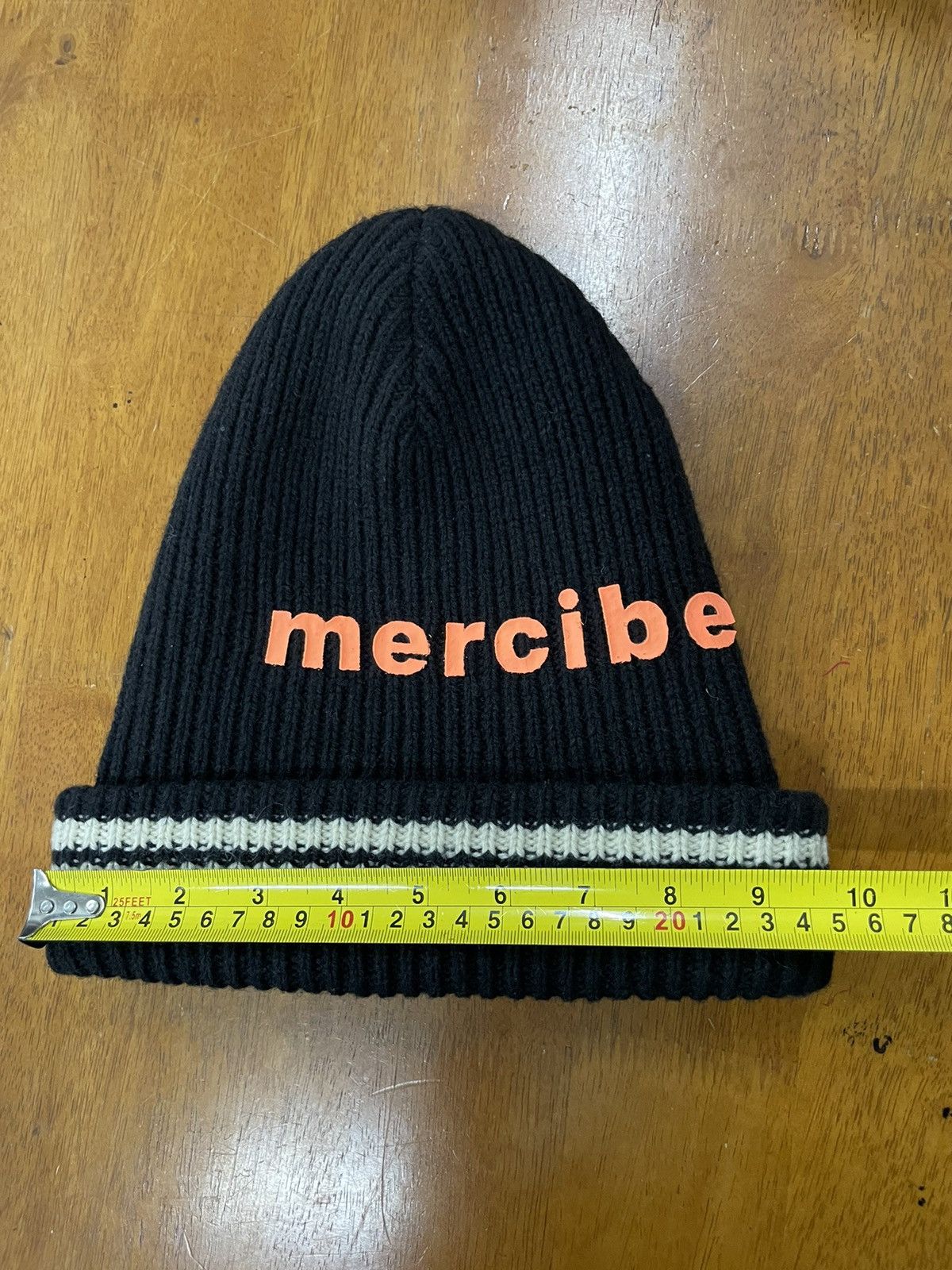 Issey Miyake MERCIBEAUCOUP Beanie Hat Issey Miyake Spellout Size ONE SIZE - 4 Thumbnail