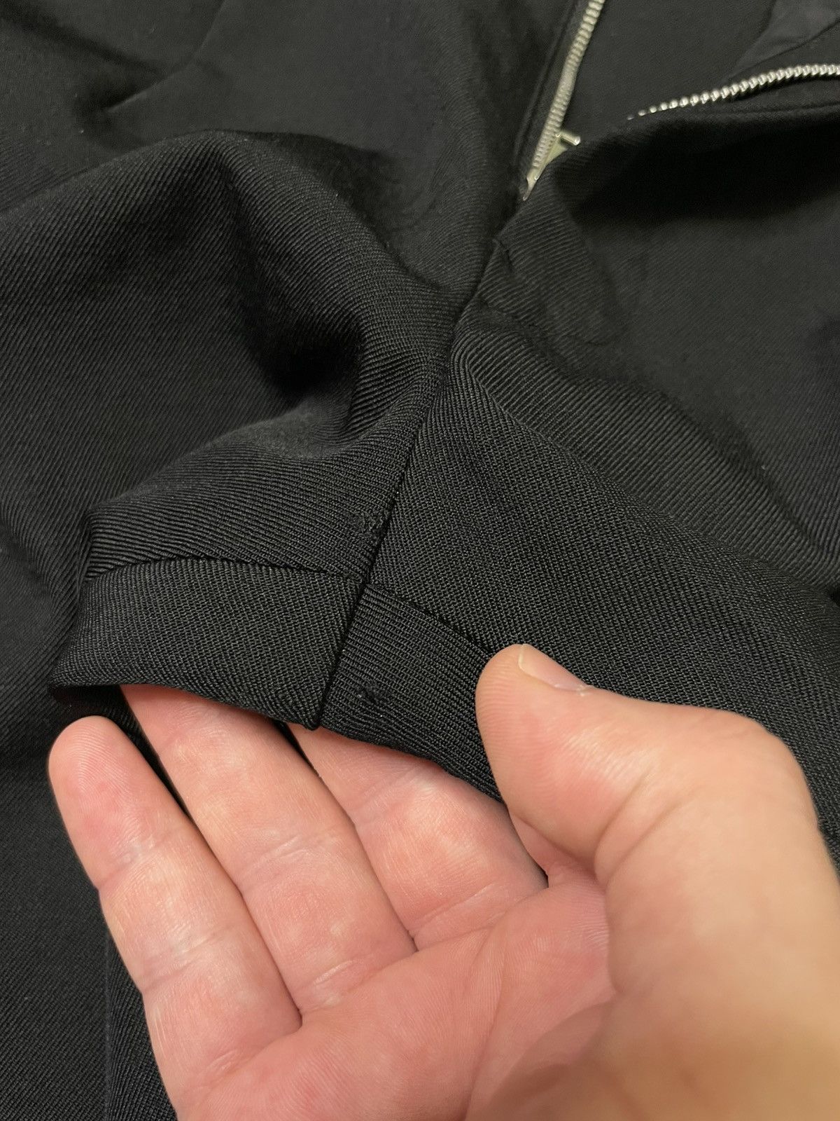 Yohji Yamamoto Archive Yohji Yamamoto Pour Homme Wool Black Antique Pants Size US 32 / EU 48 - 15 Thumbnail
