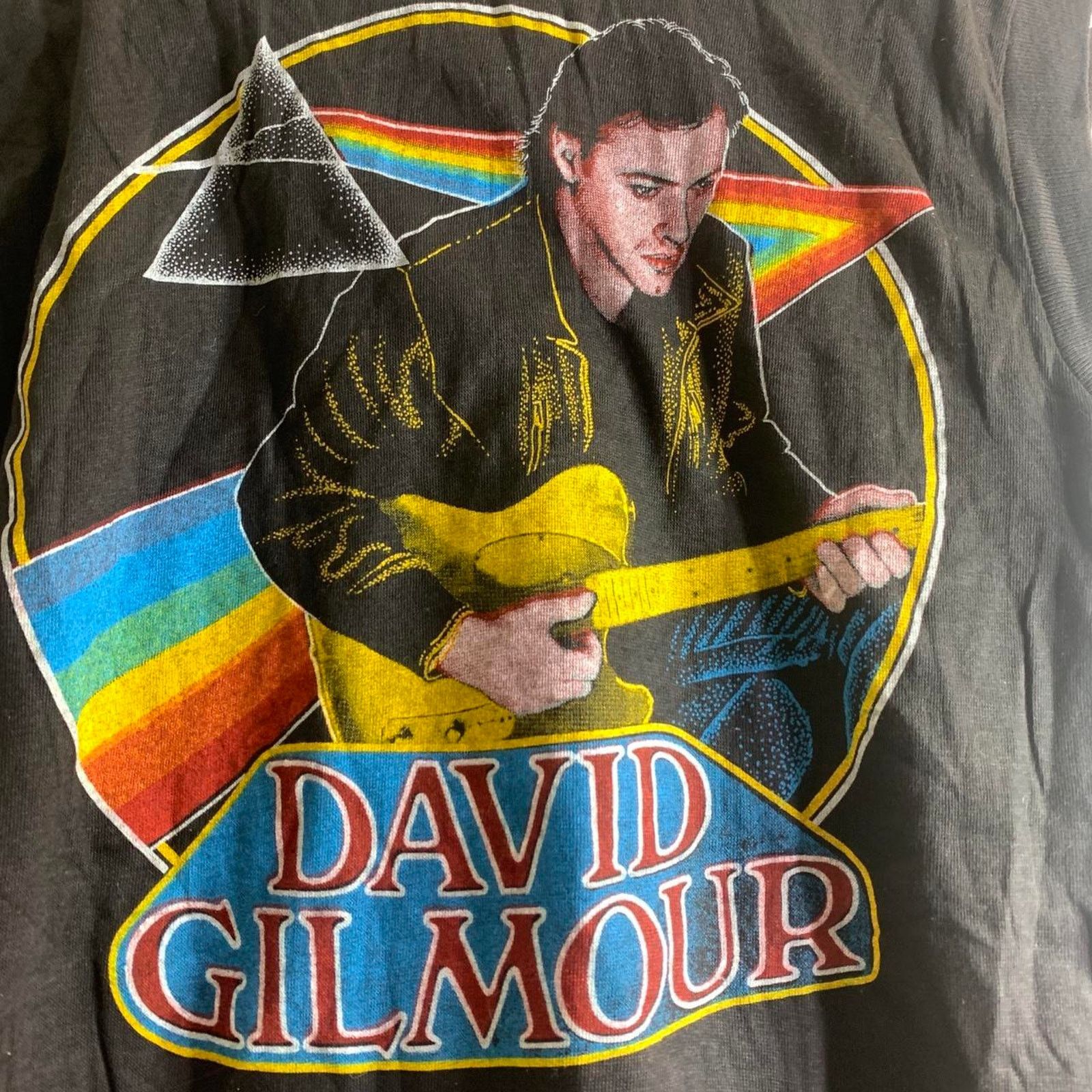 Vintage 1984 DAVID GILMOUR About Face double sided sleeveless tank M Size US M / EU 48-50 / 2 - 1 Thumbnail