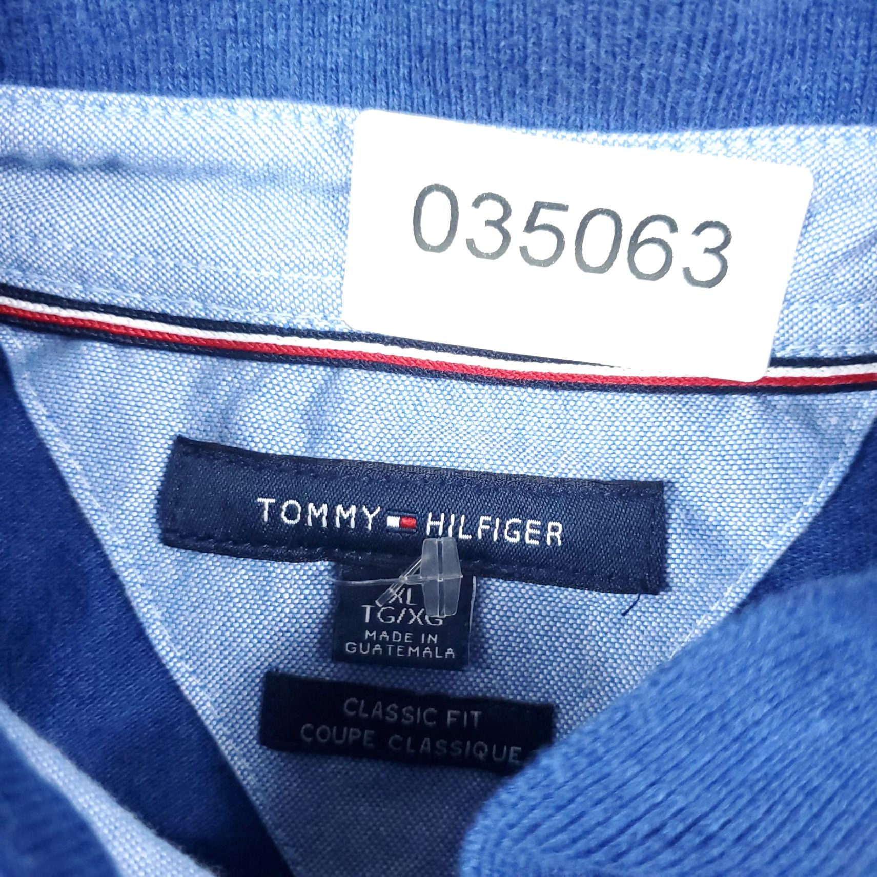 Tommy Hilfiger Tommy Hilfiger Polo Shirt Mens XL Blue Short Sleeve Casual Button-Down Polo Shirt Mens XL Blue Classic American Preppy Logo Polo Size US XL / EU 56 / 4 - 7 Thumbnail