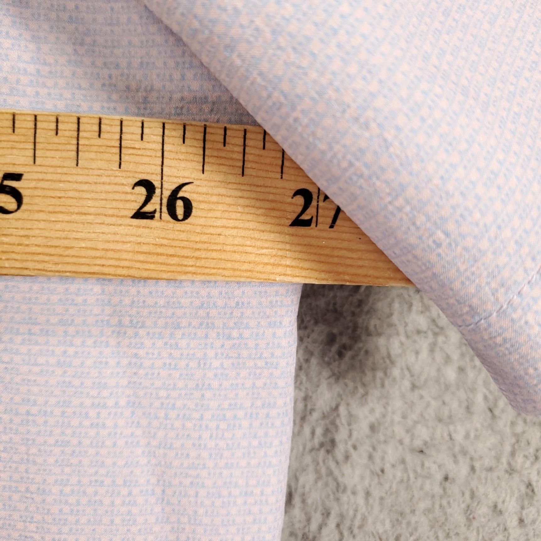 Vintage 7 Diamonds Shirt New Mens 3XL Button Up Collared Spread Classic NWT Pink Polyester Spandex Blend Geometric Short Sleeve Fold? Size US XXL / EU 58 / 5 - 3 Thumbnail